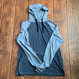 Vans long sleeve hooded shirt